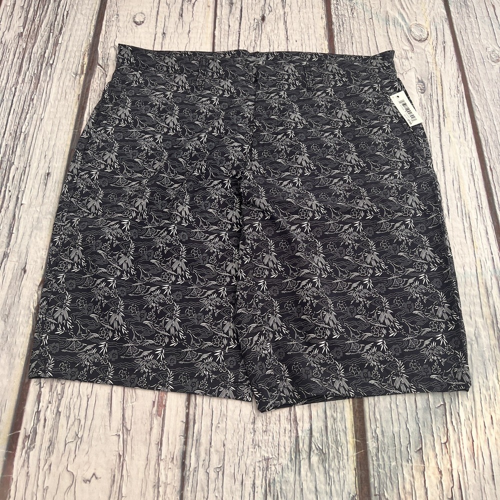 Goodthreads Men's Shorts Navy Blue Quick Dry Hybrid 11" Inseam Size 33